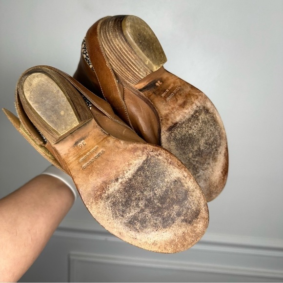 VPT by LD Tuttle Brown Leather Strap Boot Womens EU 36 US 6 - Picture 9 of 13